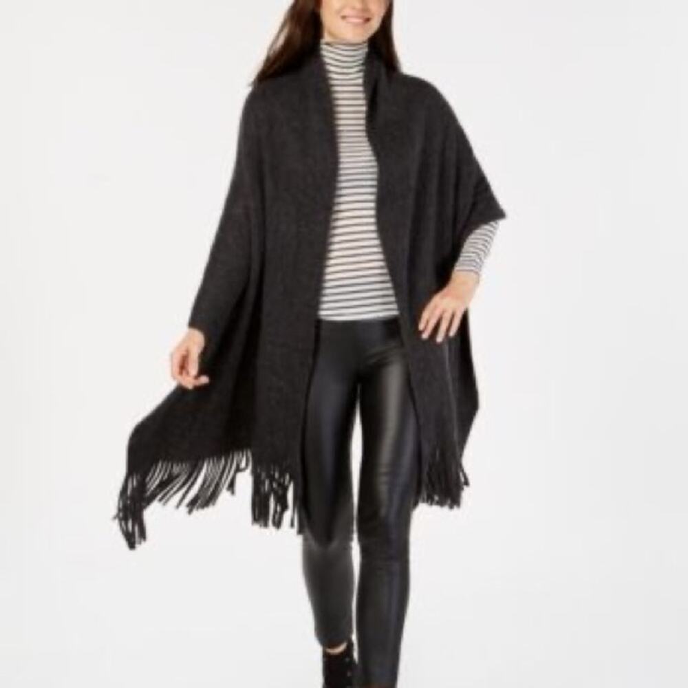 Steve Madden Fringed Shawl